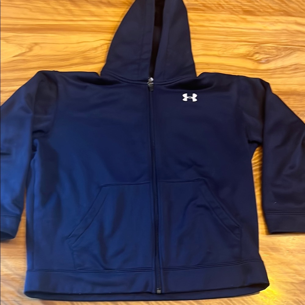 Under Armour Navy Zip-Up Jacket